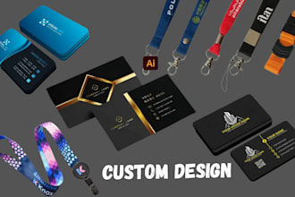 custom lanyard, id card, badge