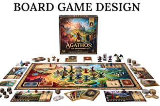 design custom board game card game design game mechanics tabletop game rulebook