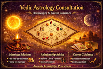 answer marriage compatibility or career questions using vedic astrology