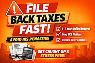 file your back taxes and help you avoid irs penalties fast