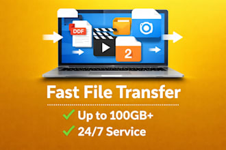do fast file uploading and downloading with high speed internet