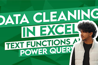 clean, merge, split, excel data