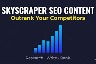 write a skyscraper technique SEO blog post to boost your google rankings