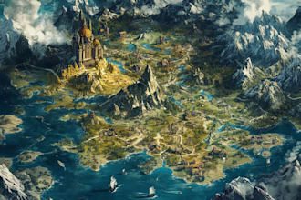 create your fantasy city map
