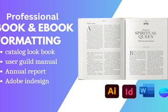 format design catalog look book user guide manual,annual report, adobe indesign