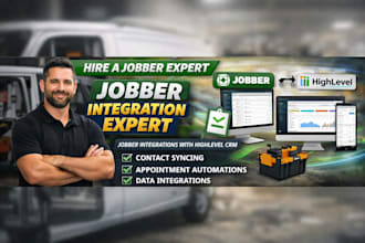 setup and automate jobber and housecall pro for hvac, cleaning, and contractors