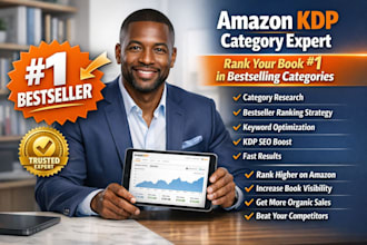 do amazon KDP book category and listing optimization for bestseller rank