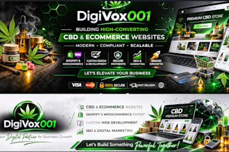 build fda compliant cbd ecommerce website, cbd wordpress woocommerce store