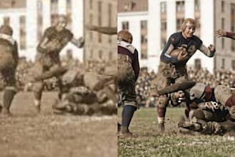 enhance, improve, unblur, restore, sharpen photos
