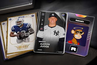 design sport cards tcg card template for basketball baseball football, nft cards