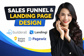 builderall landingi swipe pages pagewiz sales funnel landing page design funnel