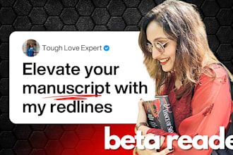 beta read your manuscripts with detailed inline comments