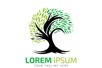 design catchy amazing tree service logo