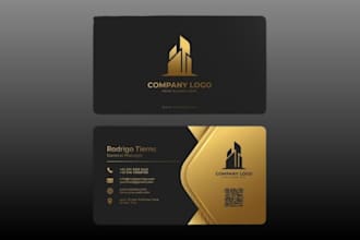 create a unique and luxury business card design