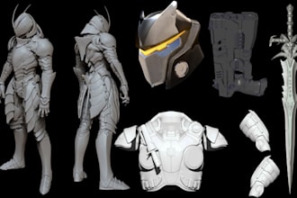 do custom 3d futuristic helmet 3d cosplay model 3d mask design for 3d printing