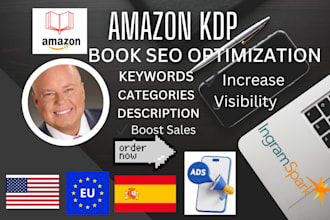 optimize your amazon KDP book listing keywords description and categories