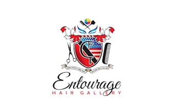 make glamorous included new logo for entourage hair gallery