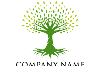 design top quality super tree service logo
