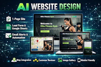 build a custom ai website