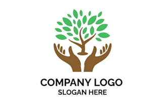 design top quality wonderful tree service logo