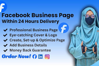 create your facebook business page professionally