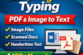 do bangla typing from image pdf or scanned document