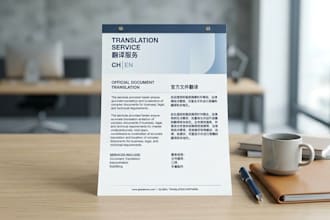 translate chinese to english and english to chinese professionally