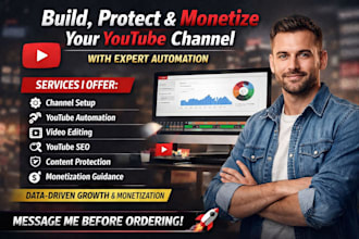 youtube automation with cms setup channel growth and monetization