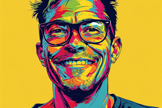 do awesome wpap pop art portrait