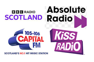 get your music airplay and promote on scotland radio station