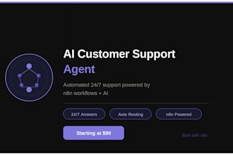 build an ai customer support agent for your business using n8n
