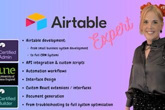 develop custom airtable tools, extension, and interfaces using react
