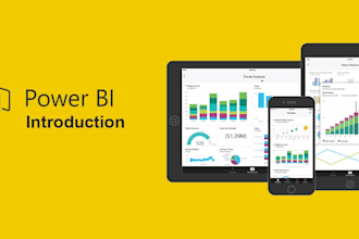 develop, design, create the power bi report, dashboard