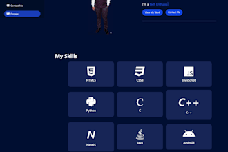 make website for you or design or add features in existing
