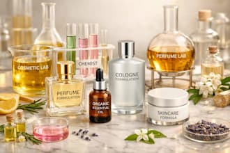 formulation cosmetics chemist cologne perfume formulation