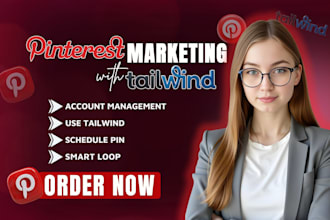 be your pinterest marketing manager and tailwind expert
