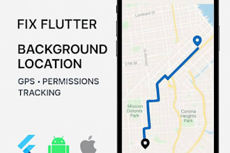 fix background location and permissions issues in your flutter app