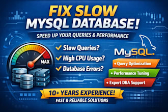 fix slow mysql queries and optimize database performance
