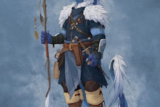 dnd, fantasy character and dnd character