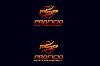 design engaging sports performance brand logo