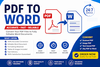 convert files to editable word