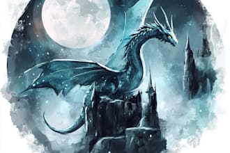 make a fantasy logo