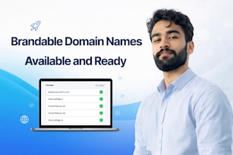 research brandable domain names with availability