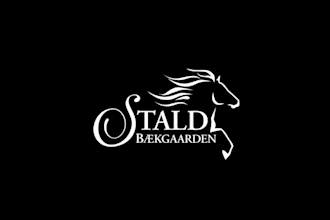 create a pro glamorous logo for icelandic horses
