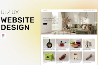create UX UI design for your web app or saas product