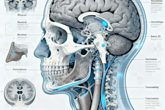 create anatomy, medical, and scientific illustrations