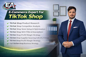 manage tiktok shop dropshipping, create, setup, tik tok shop affiliate marketing