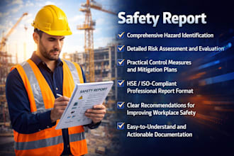 create hse compliant safety risk reports