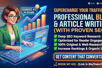 write a blog or an article for you