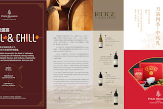 design stylish and innovative flyer, poster or magazine